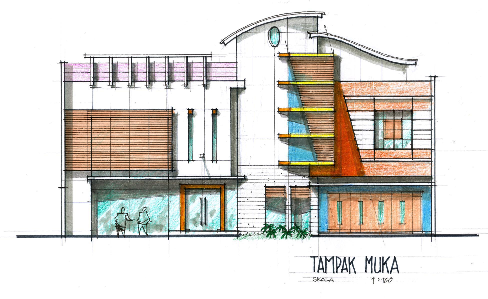 Architectural sketch